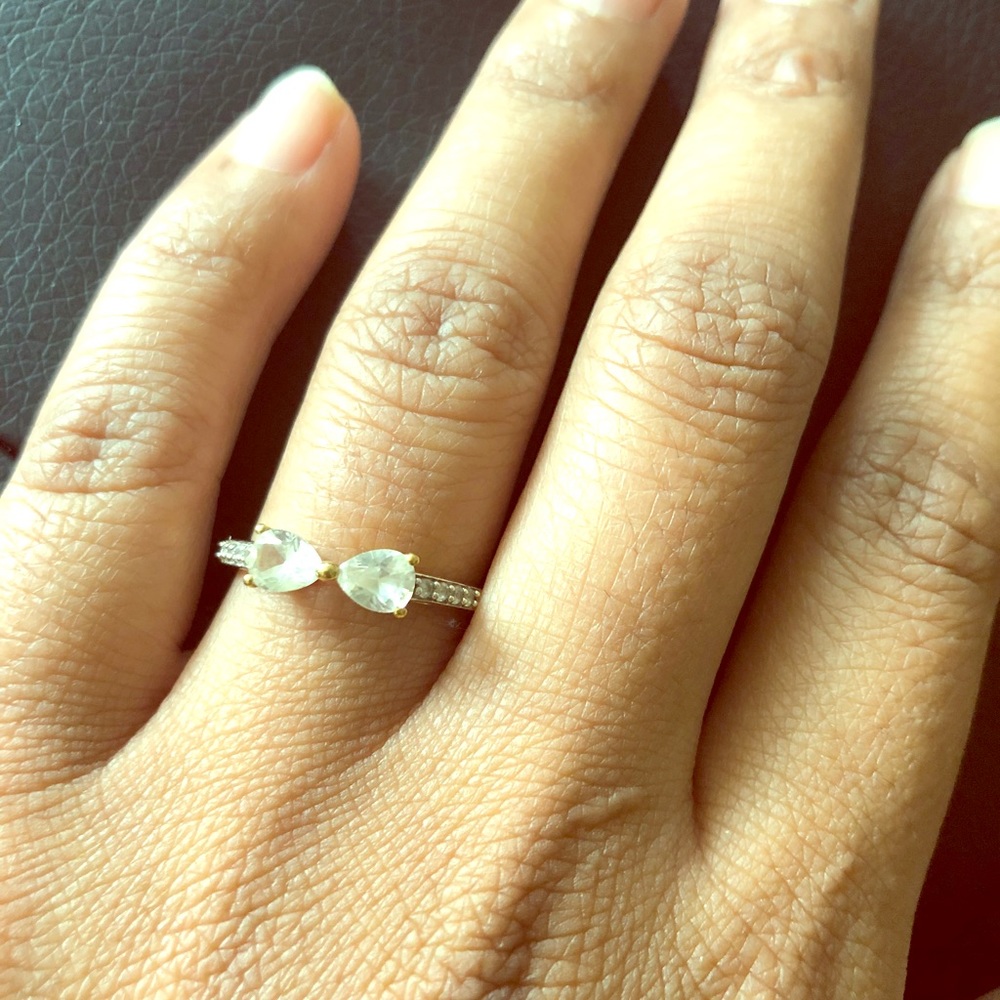 9k yellow gold ring